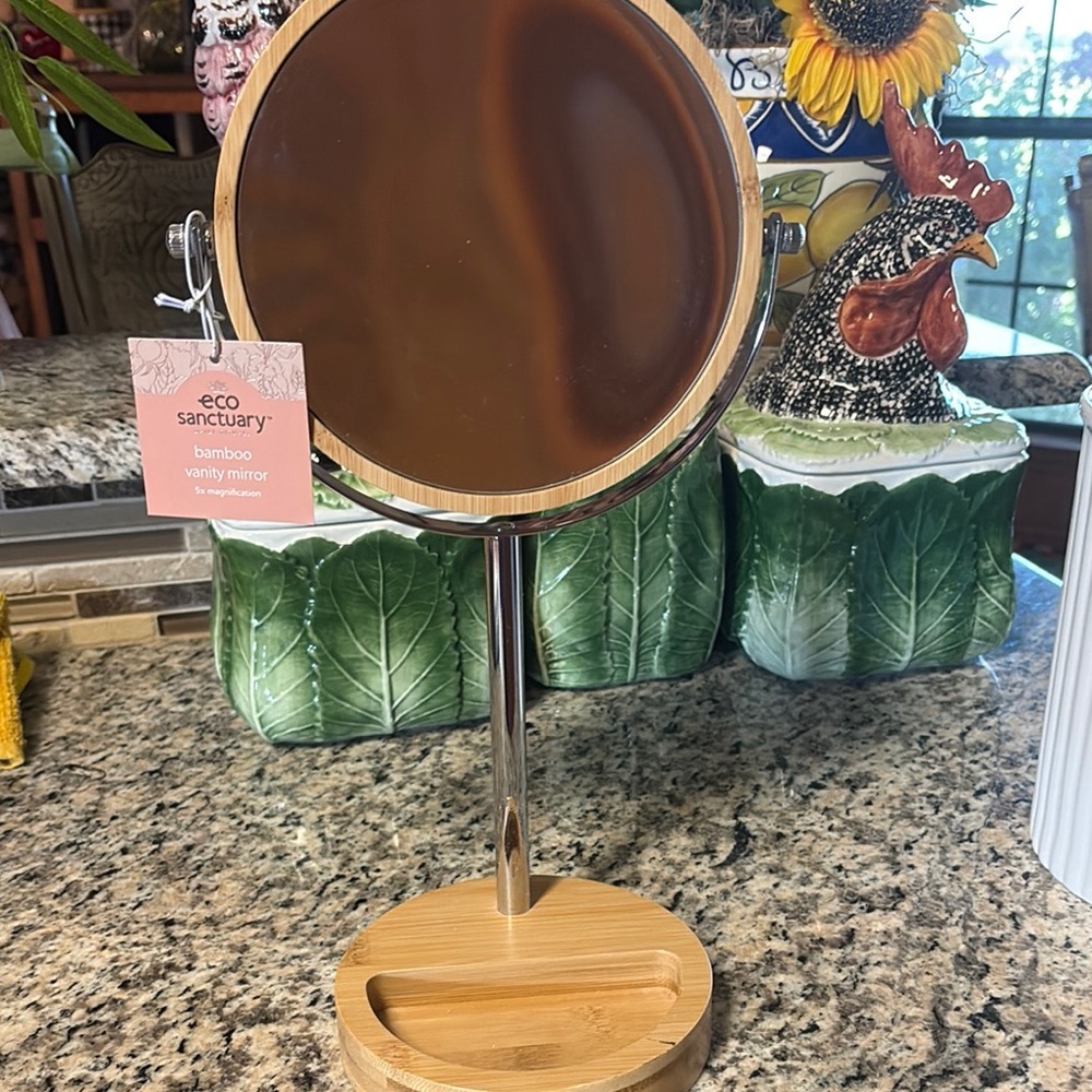 Sanctuary Bamboo Vanity Mirror